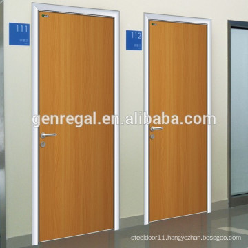 hospital office use Aluminum frame Wooden doors